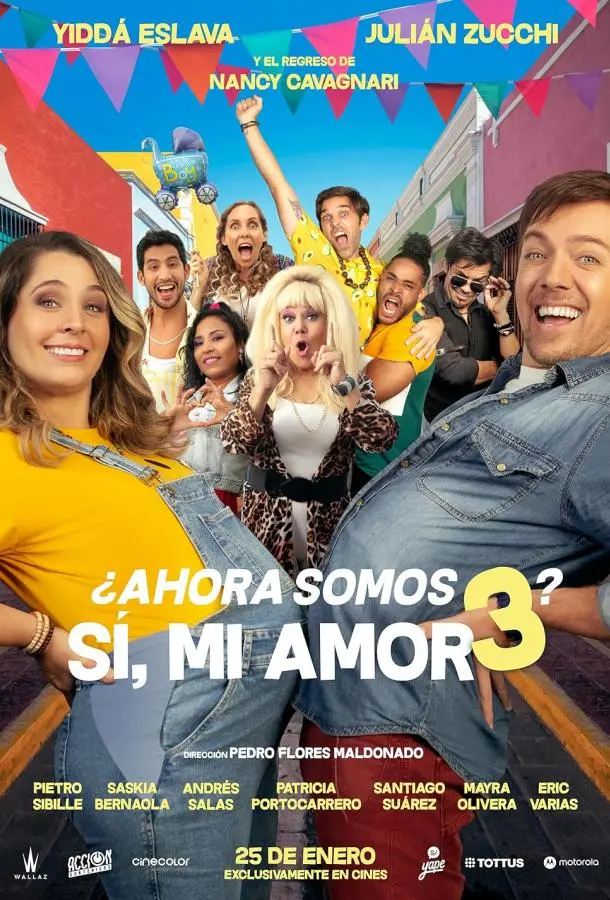 Теперь нас трое? Да, любимый (2025) смотреть онлайн